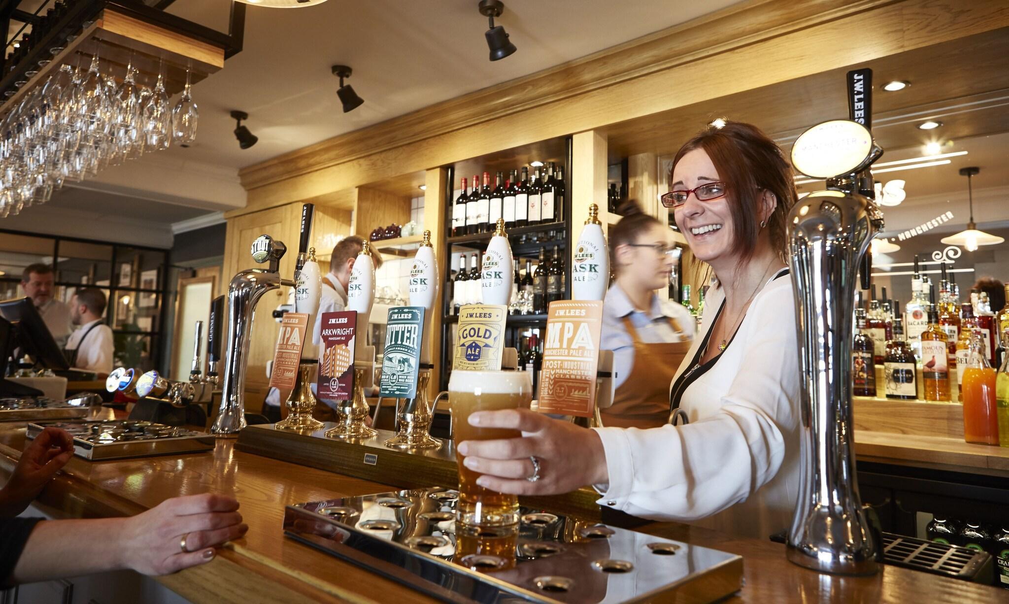 Bar/Salón The Bluebird Inn at Samlesbury