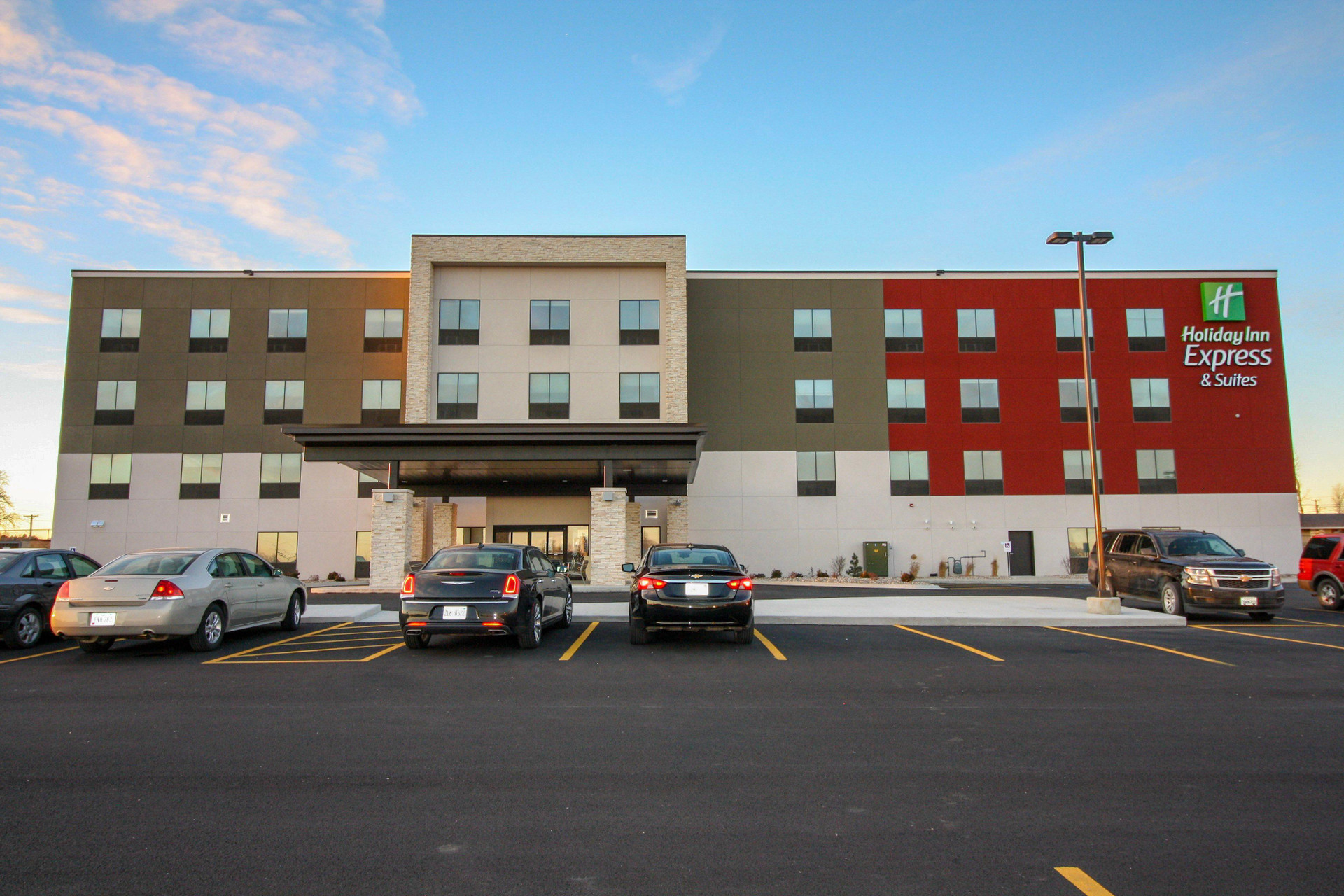 Vista Exterior Holiday Inn Exp & Sts Kirksville - University Area