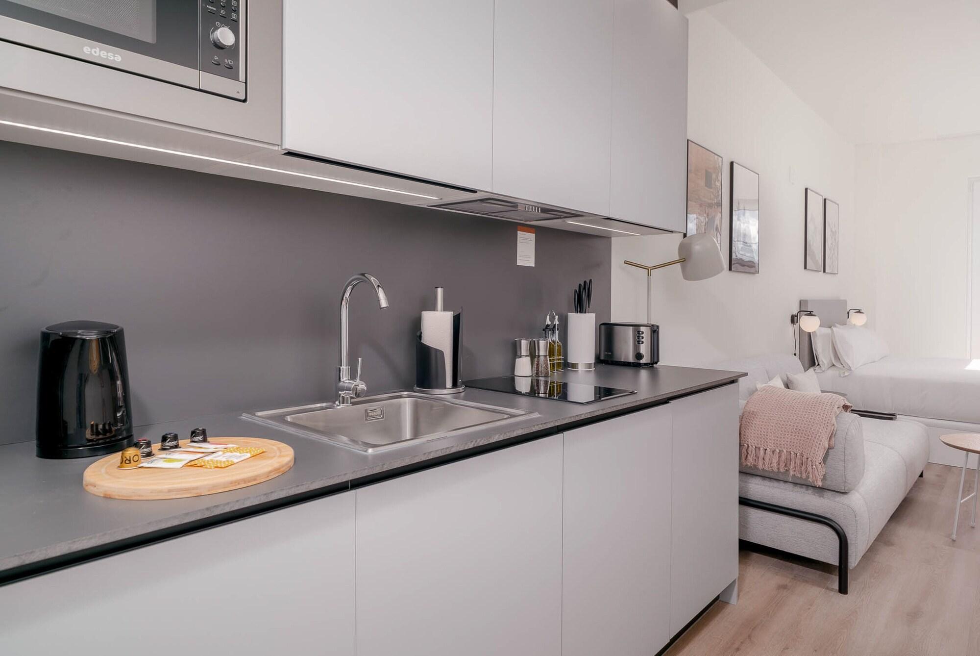 Equipamiento de Habitación Limehome Valencia Carrer de Sant Jacint