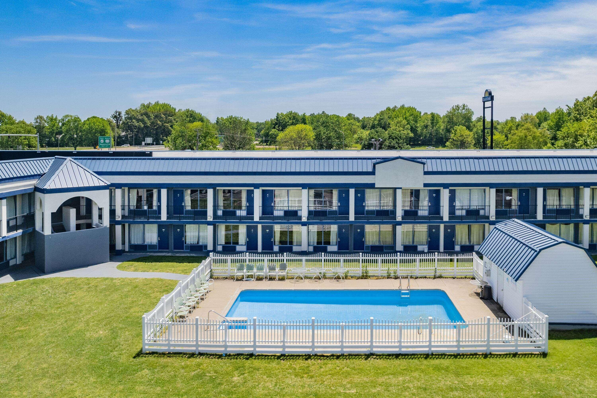 Vista Piscina Rodeway Inn