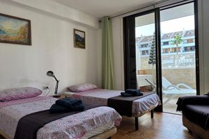 Arriendo temporal - L. Parque Santiago 1-1 bed-pool-sea front location.