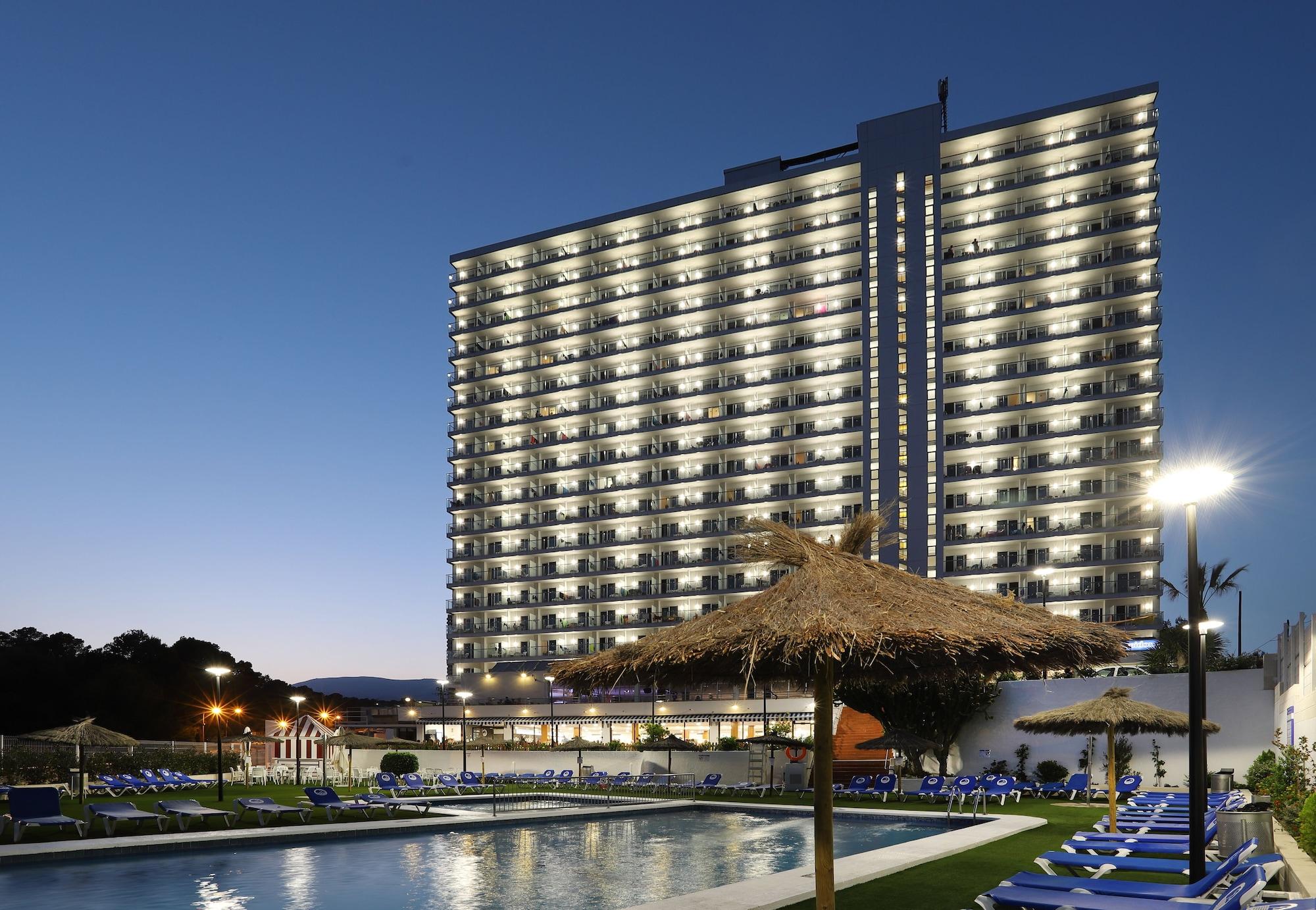 Vista Exterior Hotel Poseidón Playa