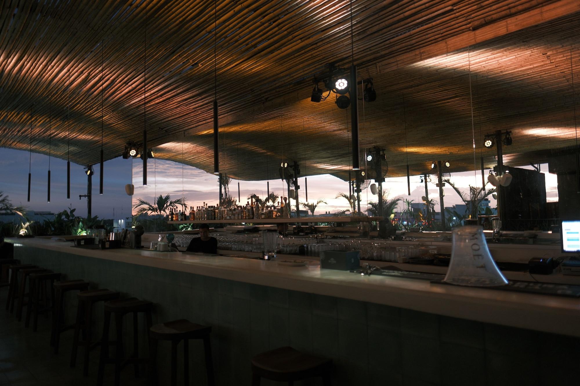 Bar/Salón Downtown Tulum Hotel