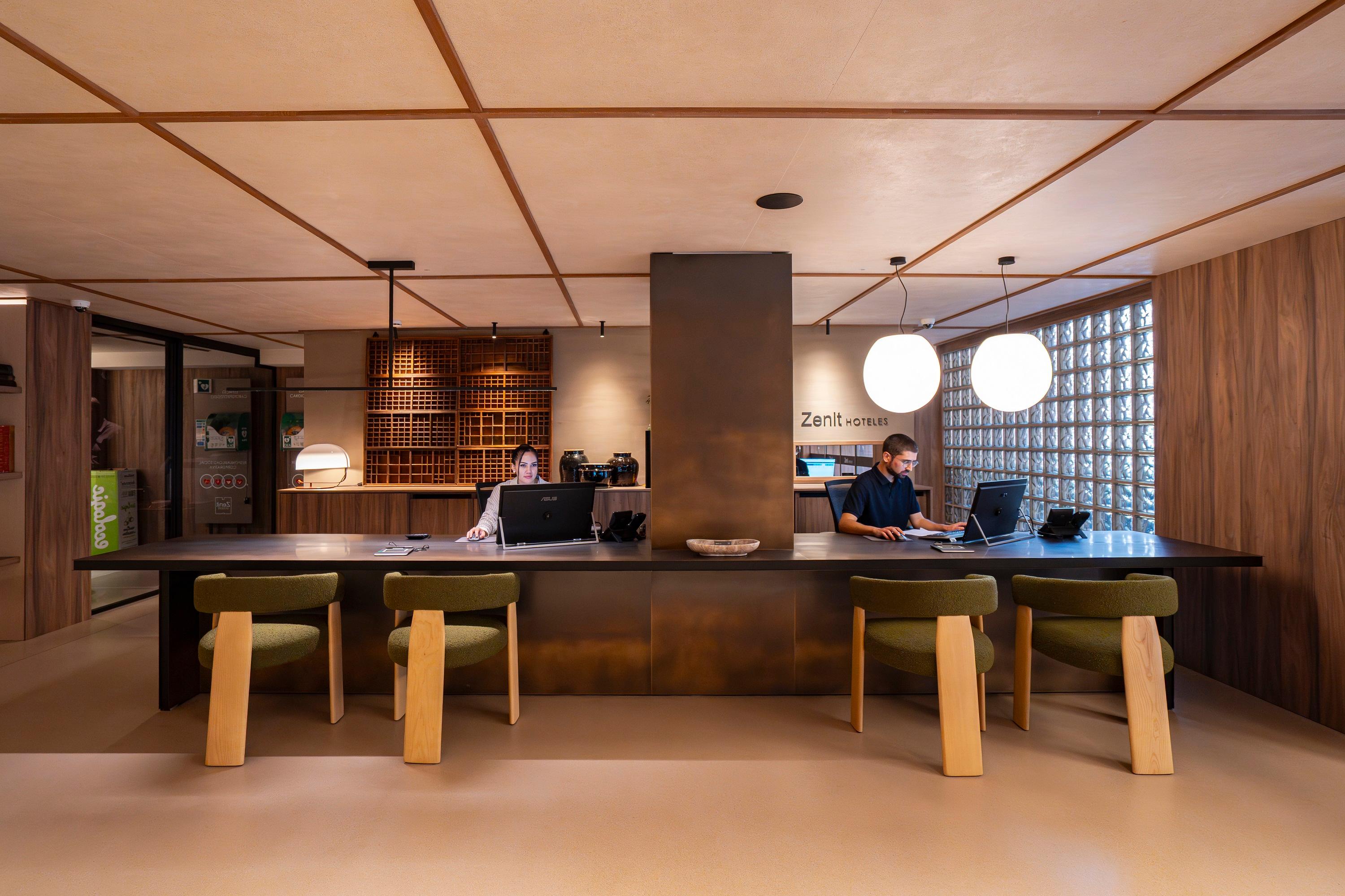 Vista Lobby Hotel Zenit Conde De Borrell