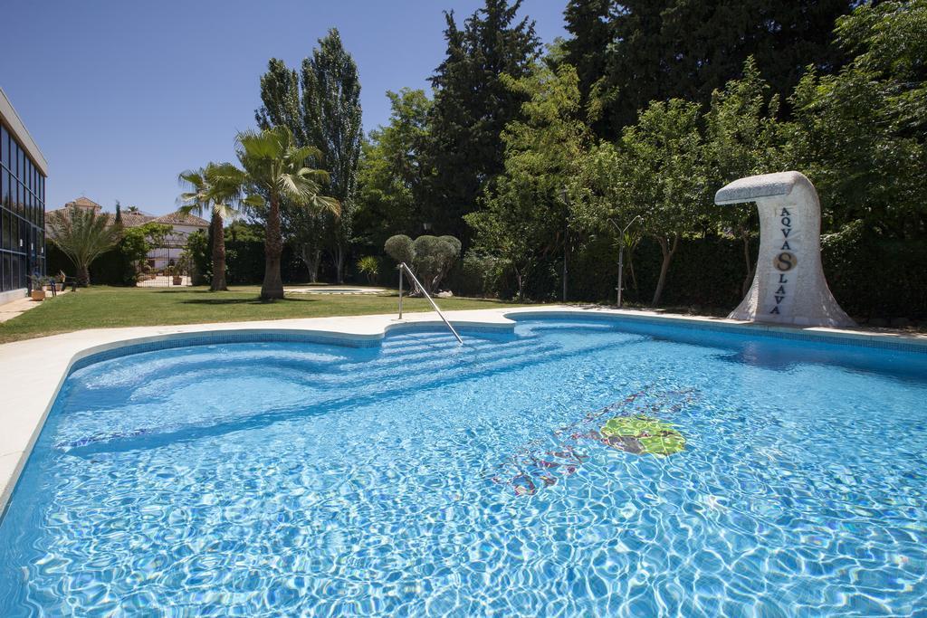 Vista Piscina Finca Eslava