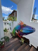 Renta temporal - One bedroom. Outdoor Pool, outdoor grill, mezzanine floor. Kids welcome