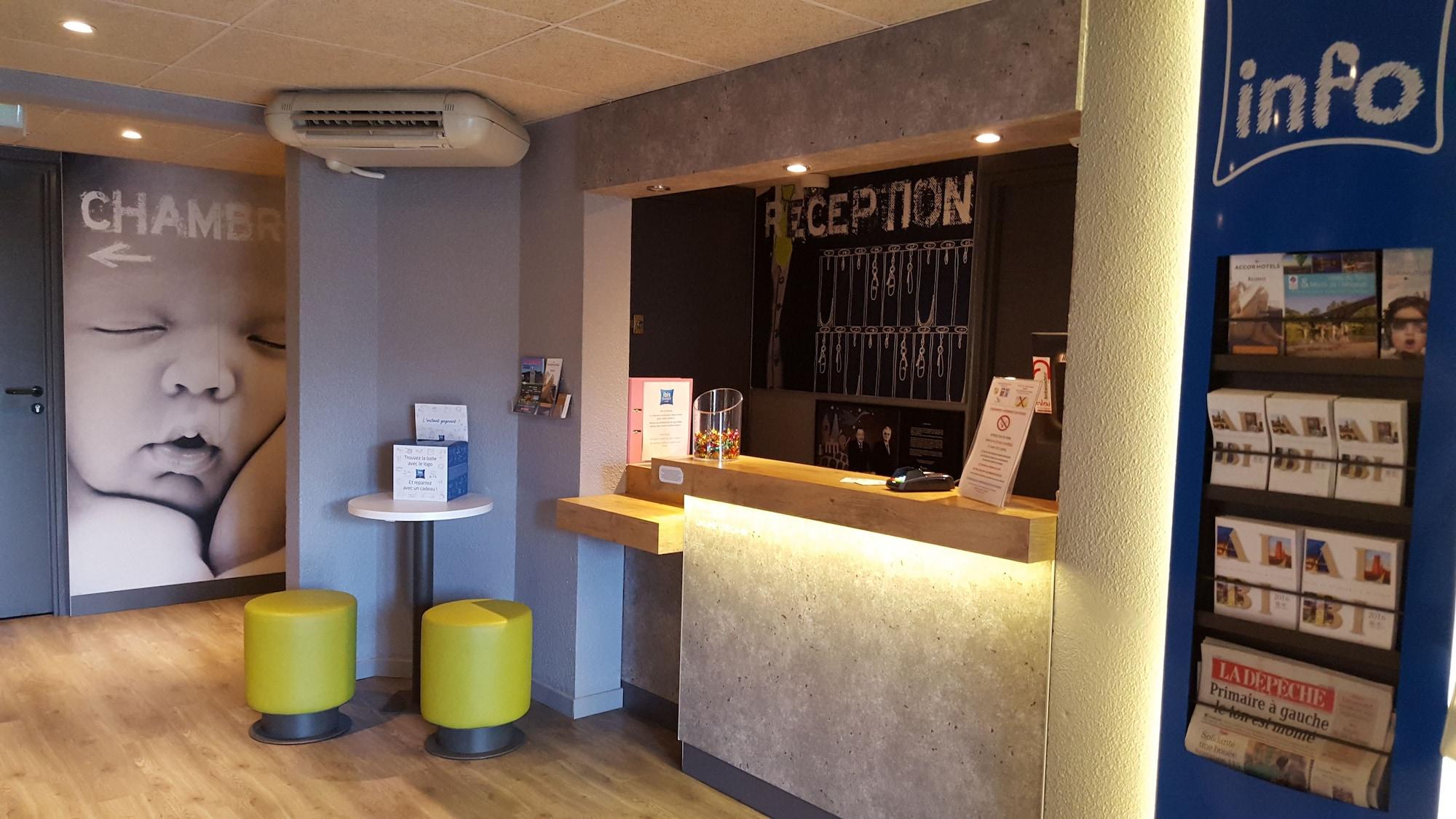 Vista Lobby ibis budget Albi Terssac