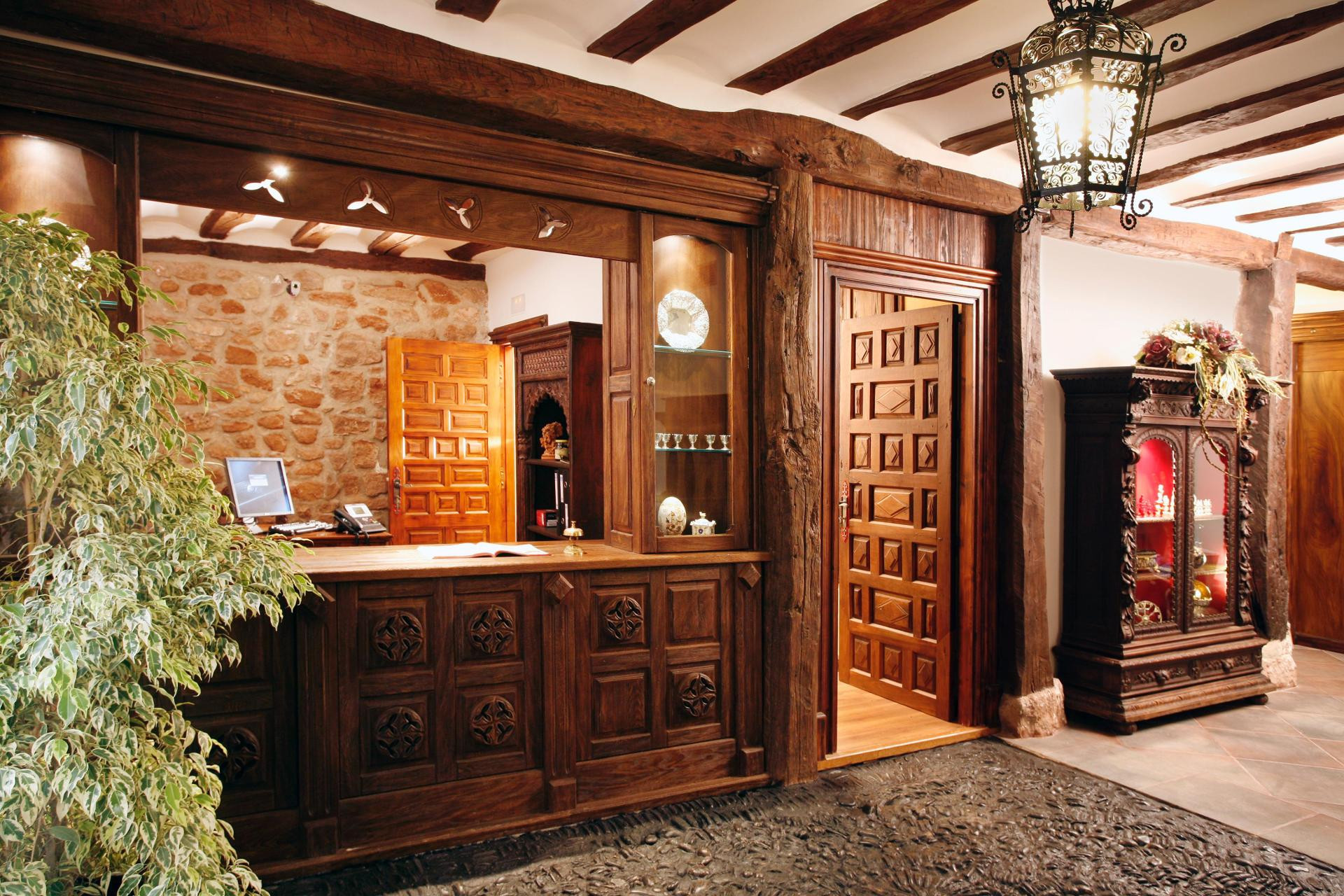 Vista Lobby Hotel Boutique Real Casona De Las Amas