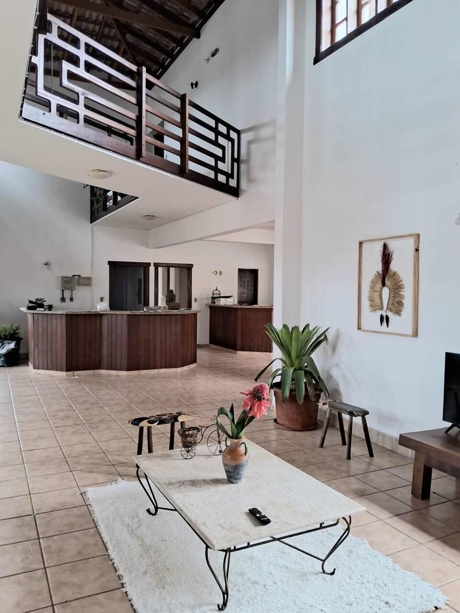 Vista Lobby Pousada Villa Tupi Ubatuba