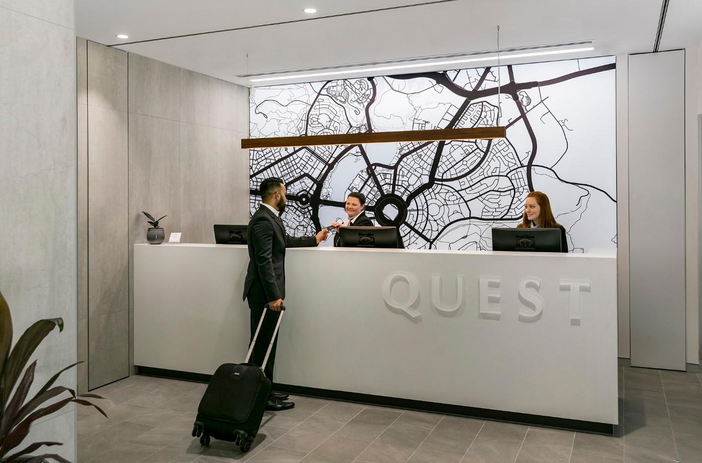 Vista Lobby Quest Canberra City Walk