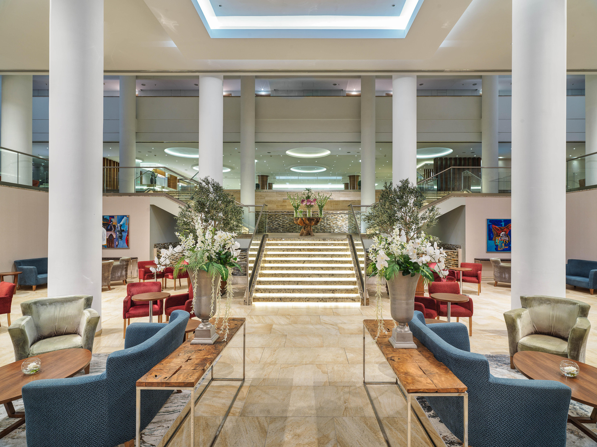 Vista Lobby Olympic Lagoon Resort - Paphos