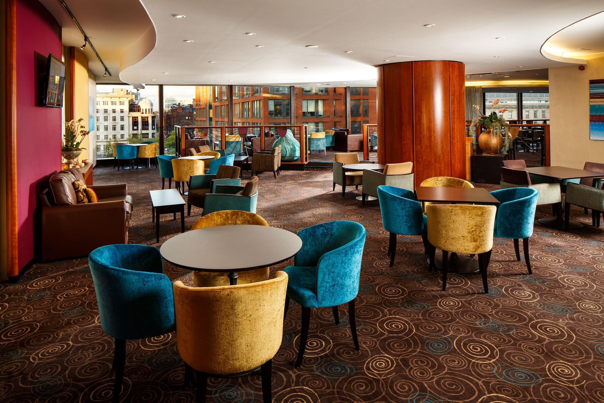 Vista Lobby Mercure Manchester Piccadilly Hotel