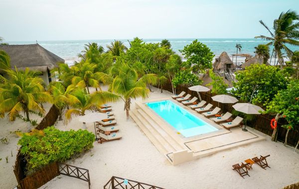 El Paraiso Hotel Tulum - Hoteles cerca de Playa Las Palmas en Tulum