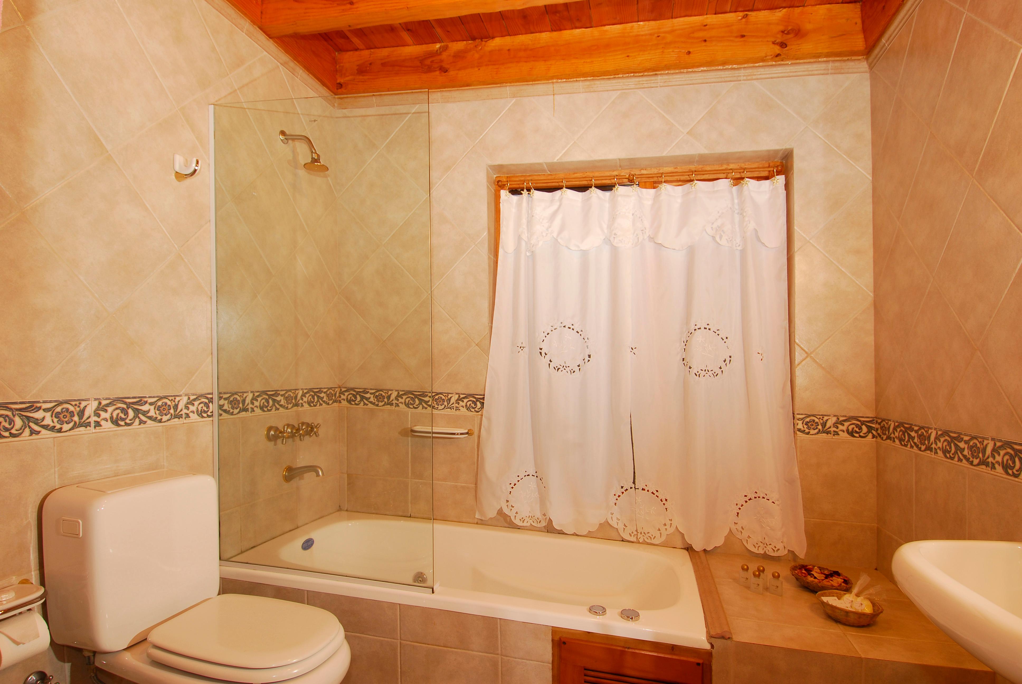 Baño Cabañas Puente Viejo