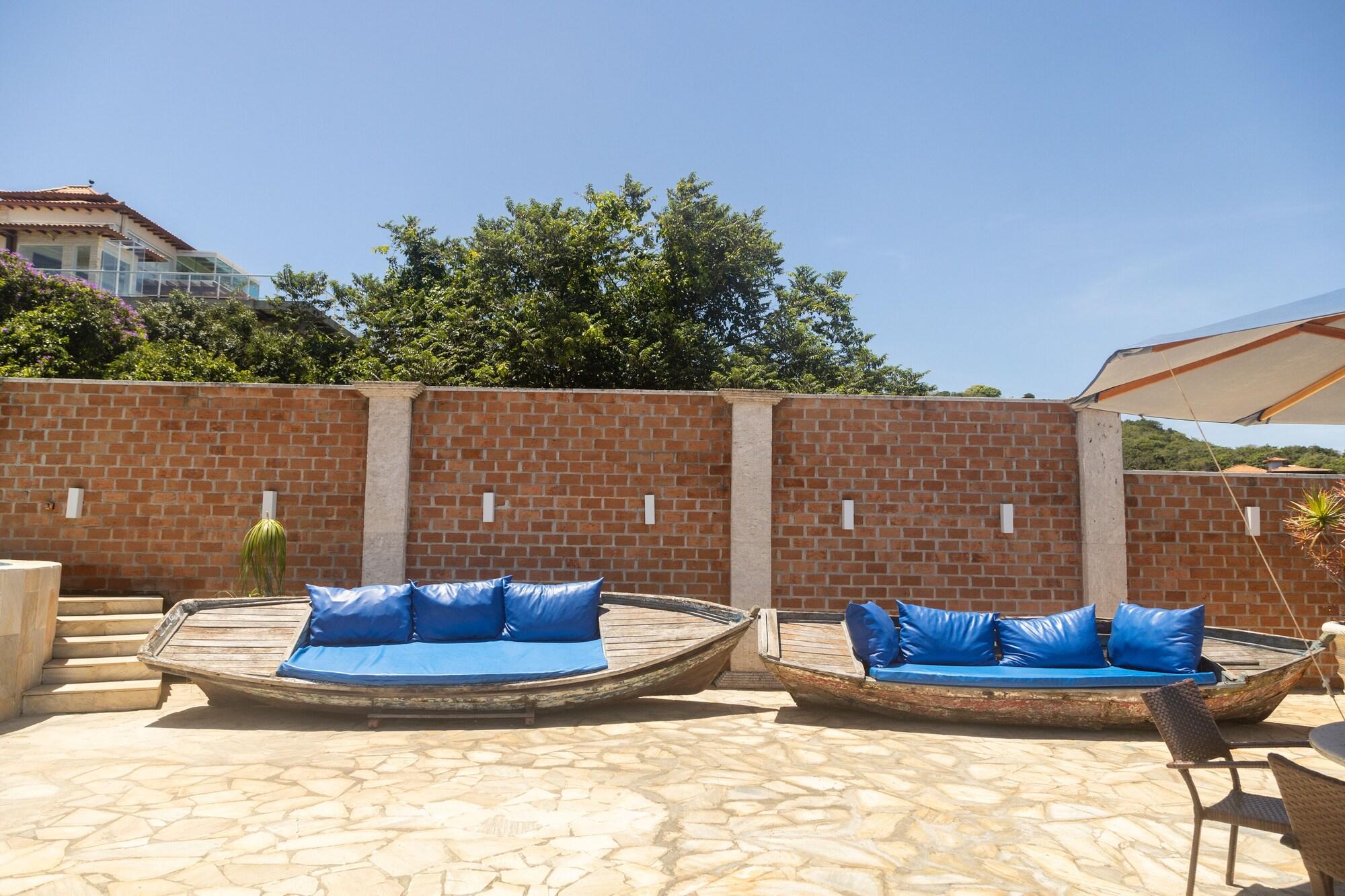 Vista Piscina Pousada La Dolce Vita