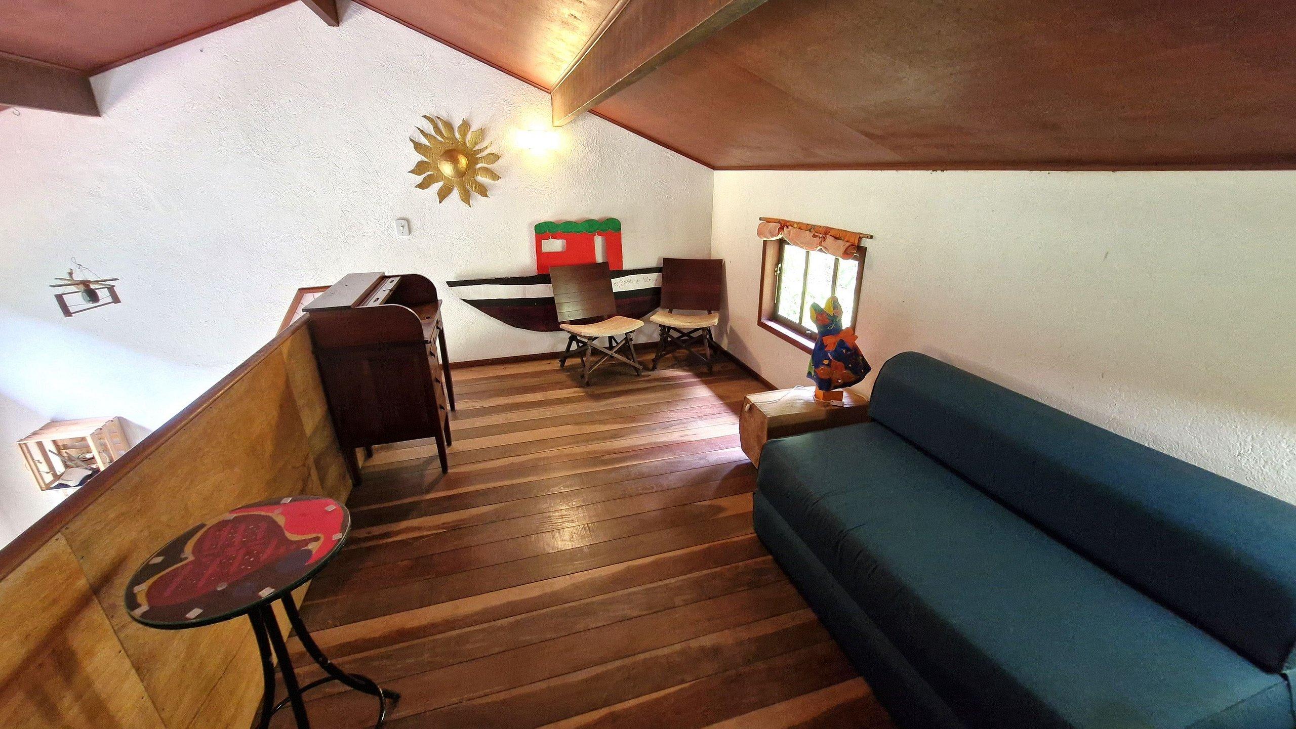 Zona de estar Linda casinha Vale das Videiras