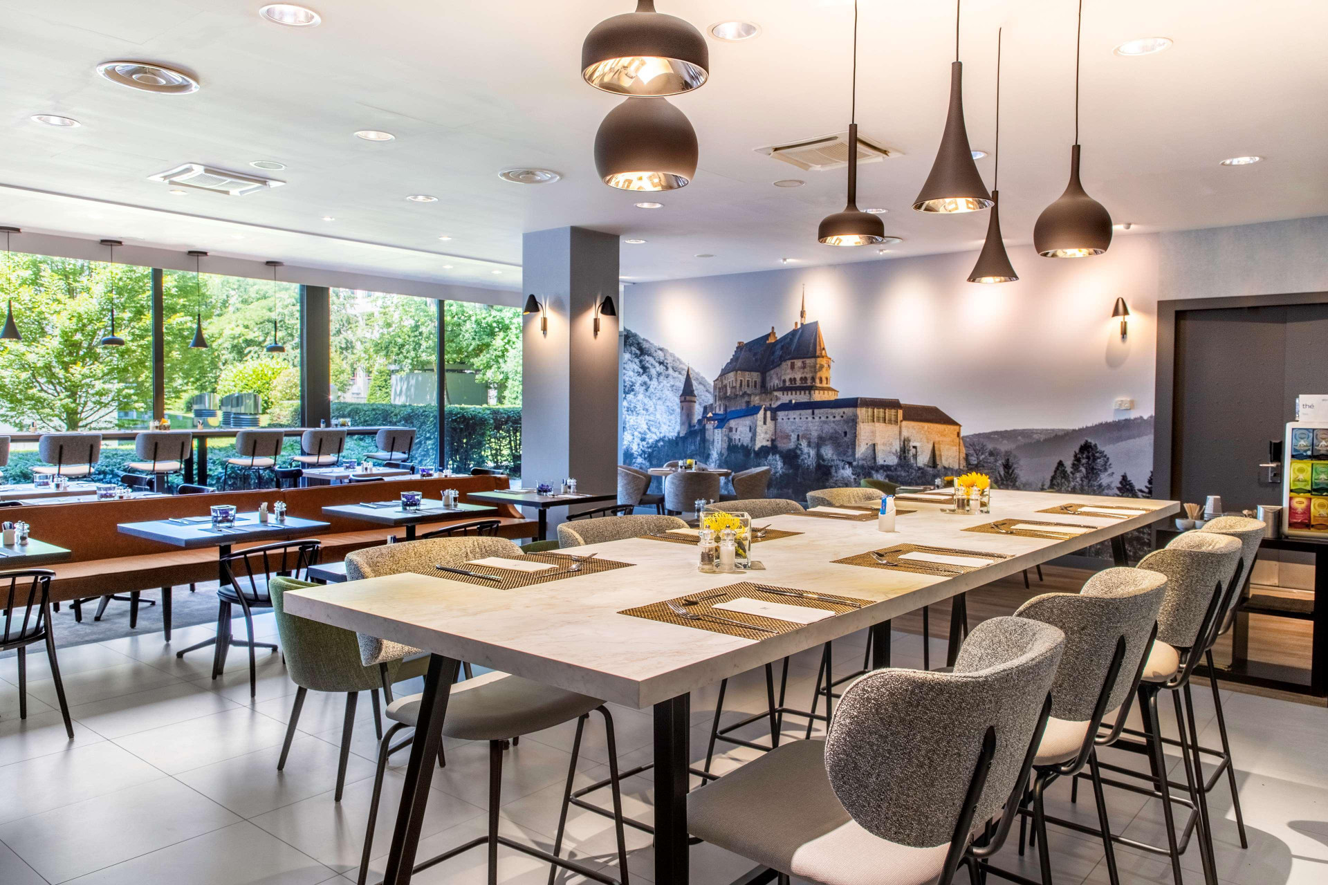 Restaurant NH Luxembourg Airport