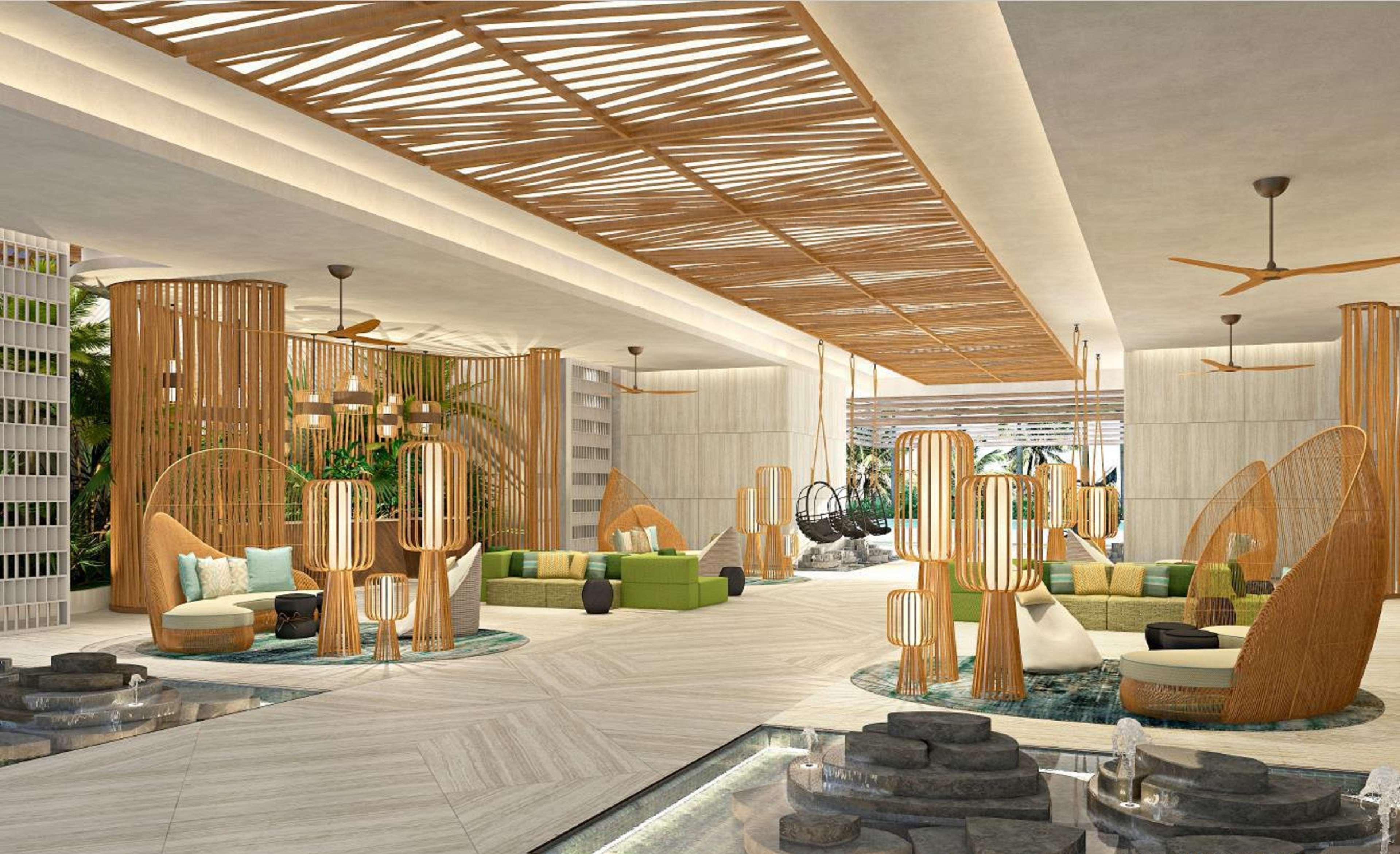 Vista do lobby Hilton Tulum Riviera Maya All Inclusive Resort