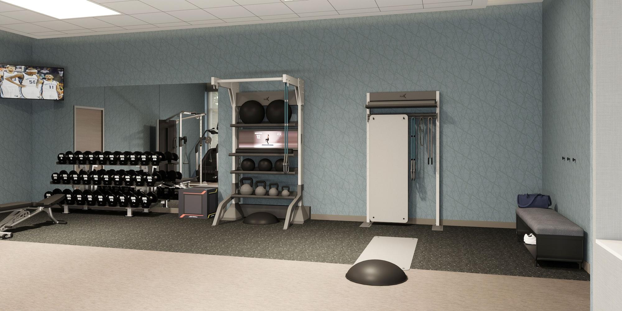Gimnasio Homewood Suites by Hilton Jackson