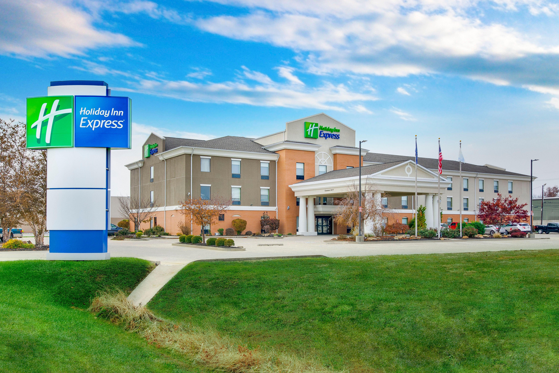 Vista Exterior Holiday Inn Express Vincennes by IHG