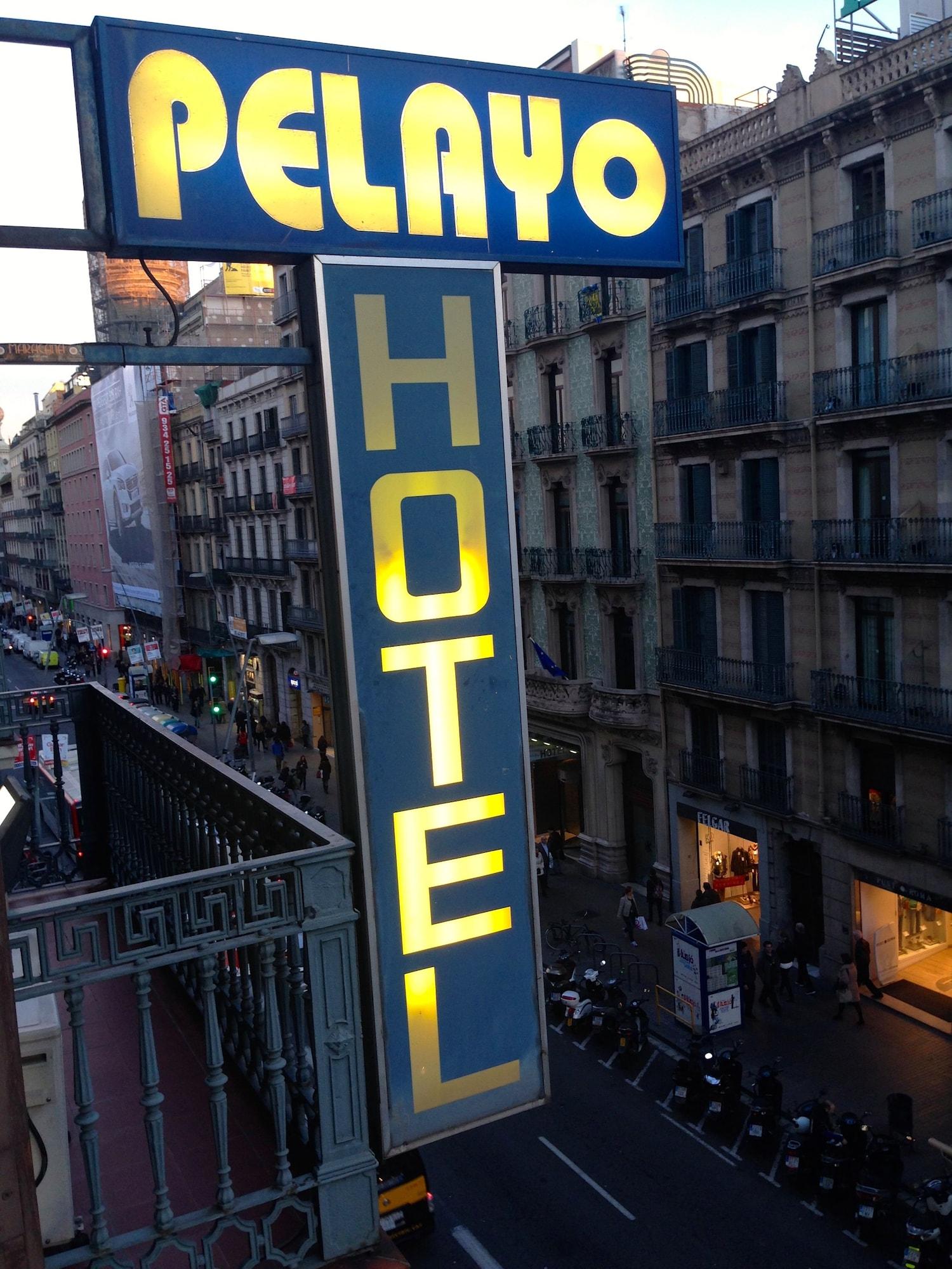 Vista Exterior Hotel Pelayo