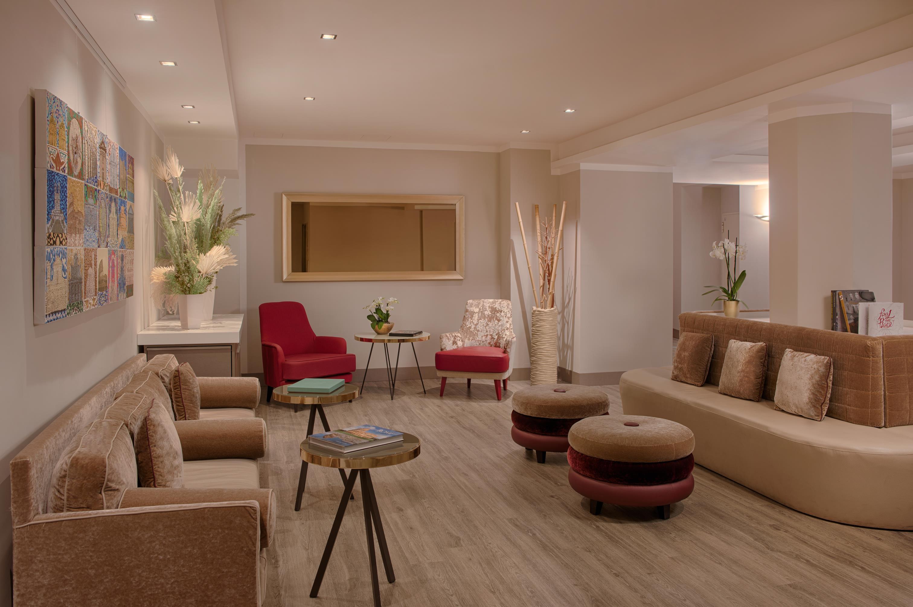 Vista Lobby NH Collection Roma Palazzo Cinquecento