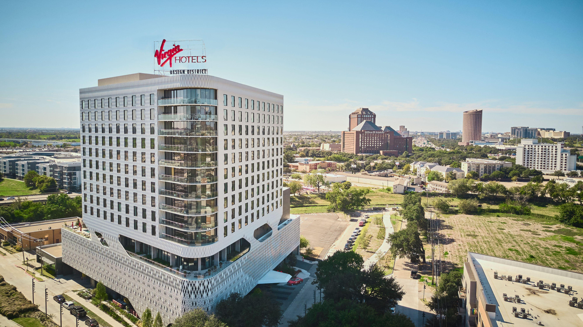 Vista Exterior Virgin Hotels Dallas