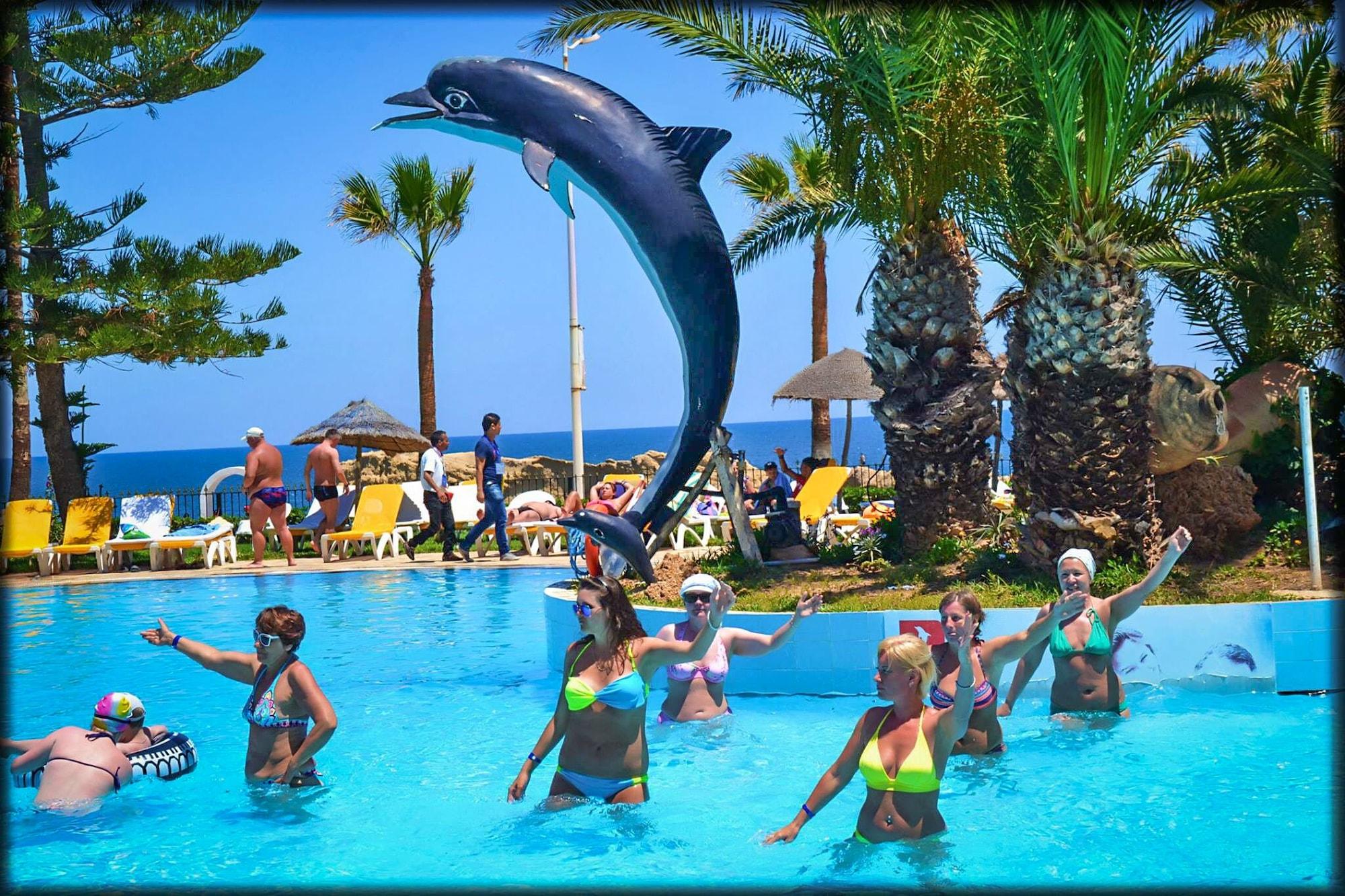 Vista Piscina Delphin El Habib Hotels & Ressorts