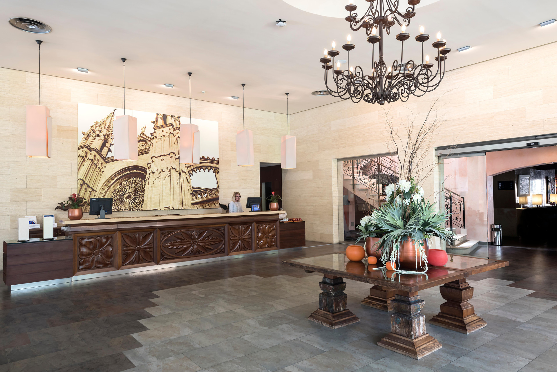 Vista Lobby Occidental Playa de Palma