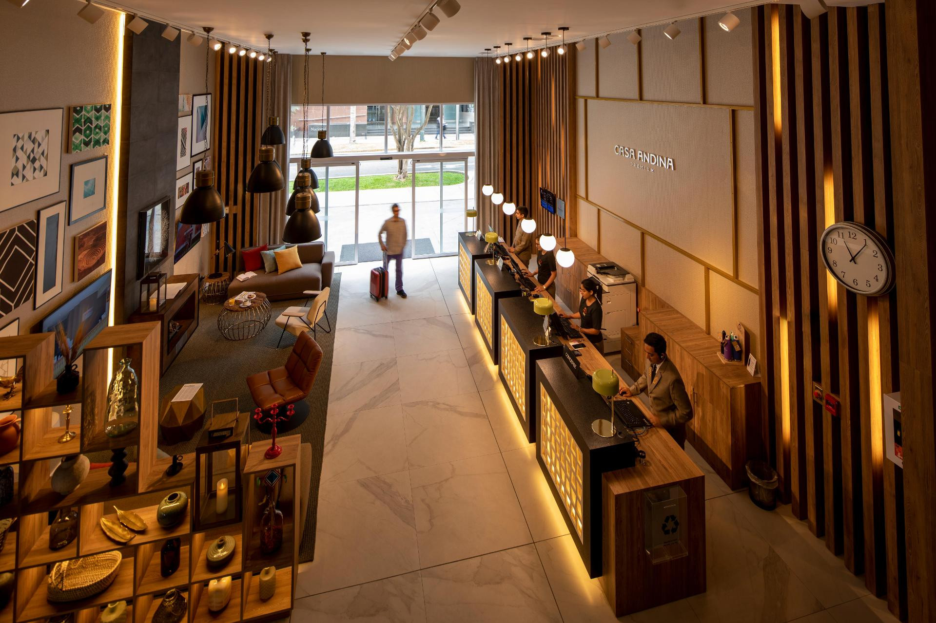 Vista Lobby Casa Andina Premium San Isidro