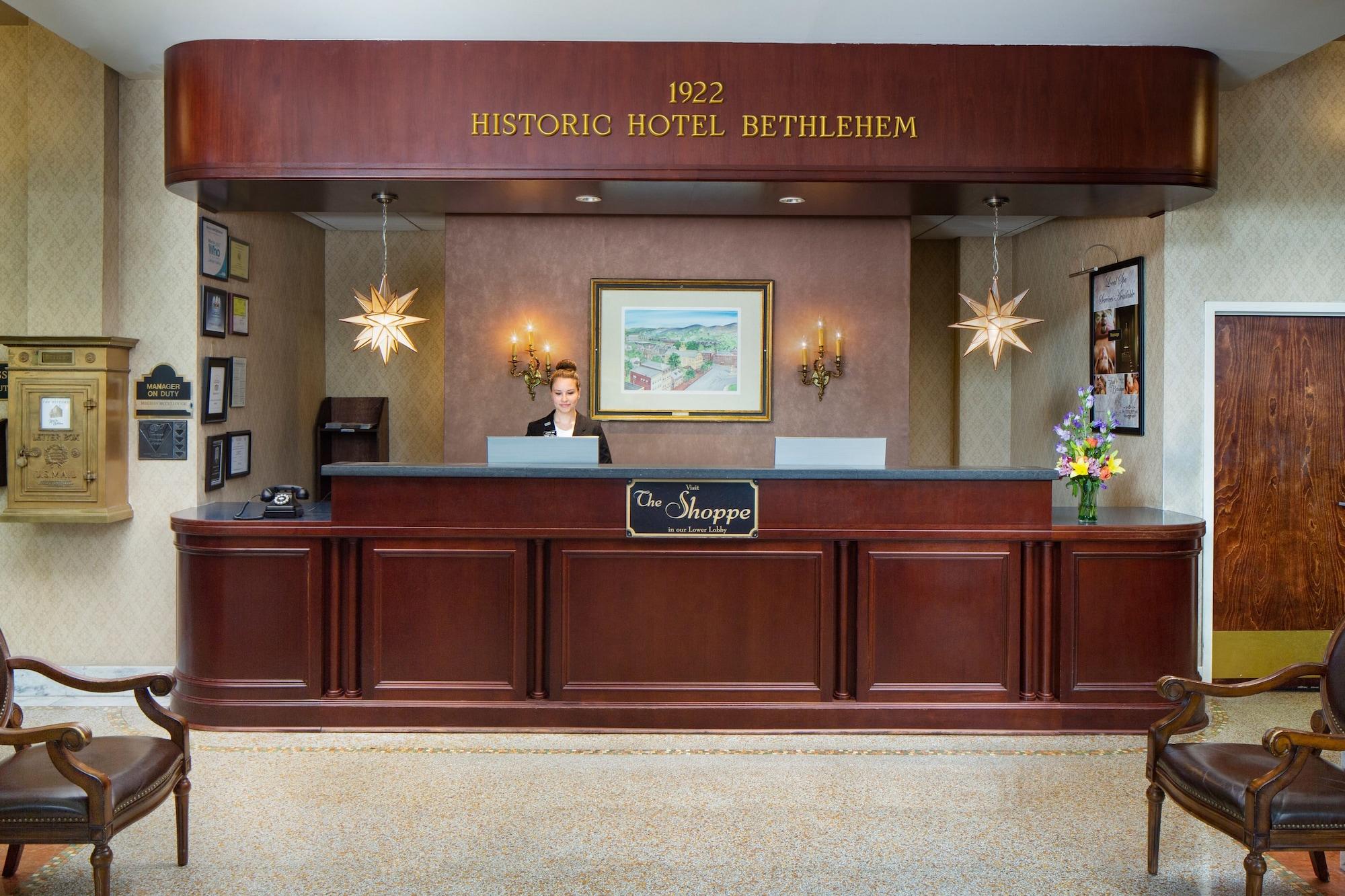 Vista Lobby Hotel Bethlehem, A Historic Hotel of America