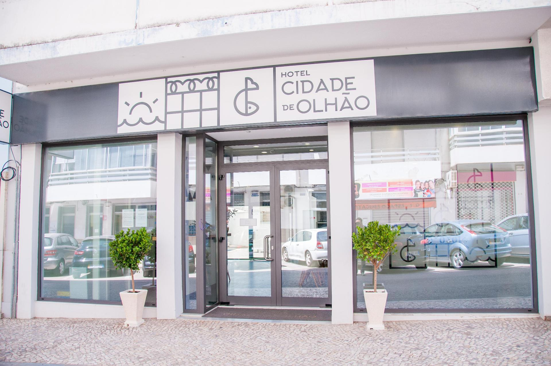 Vista Exterior Hotel Cidade de Olhão