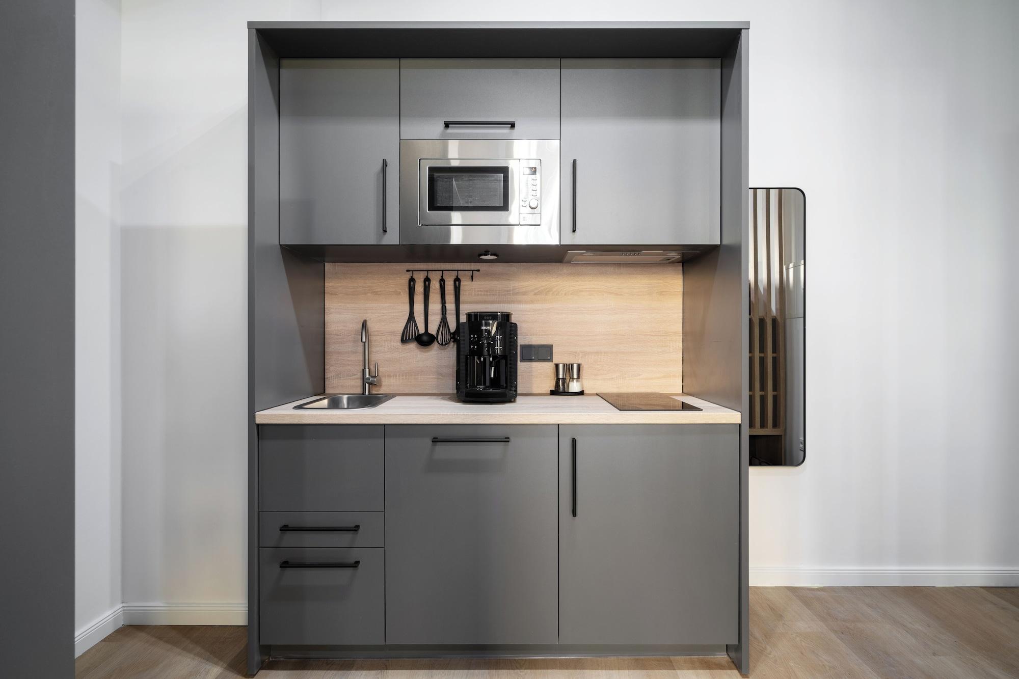 Equipamiento de Habitación Homaris Apartments Isartor