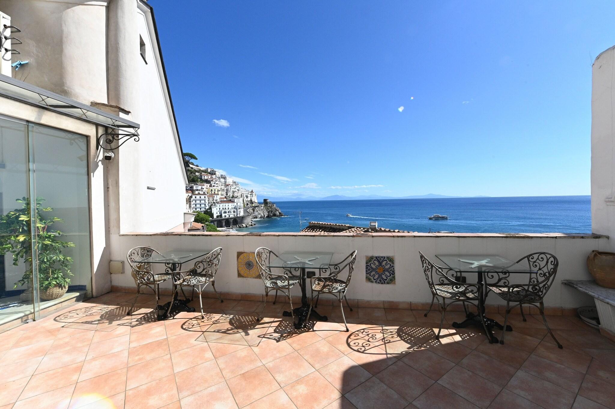Vista Exterior Hotel Croce di Amalfi