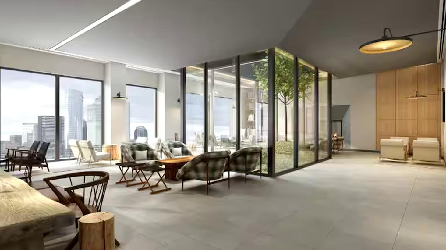 Vista Lobby Homewood Suites By Hilton Nashville Downtown The Gulch