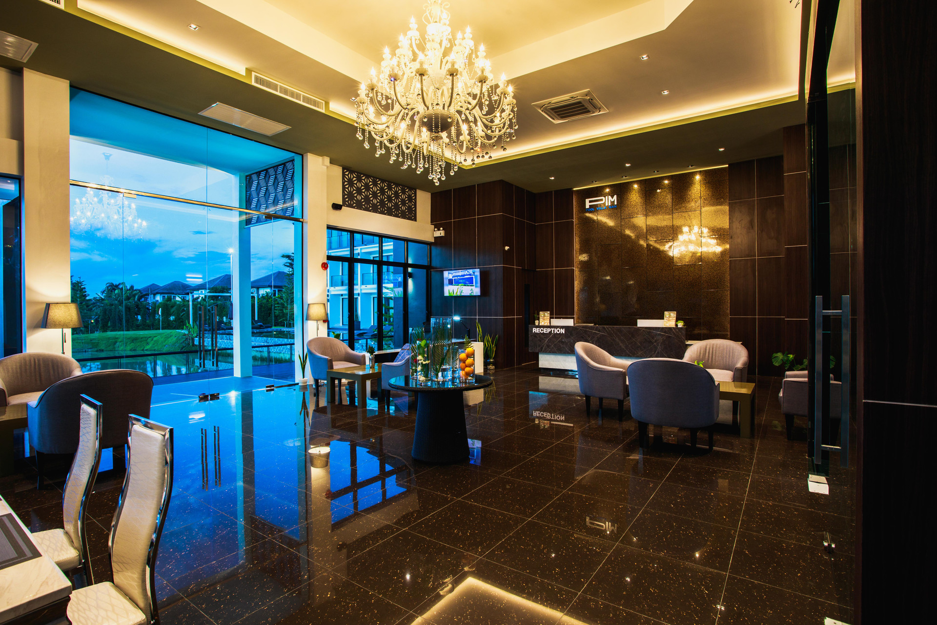 Vista Lobby Pim Pool Villa Nan