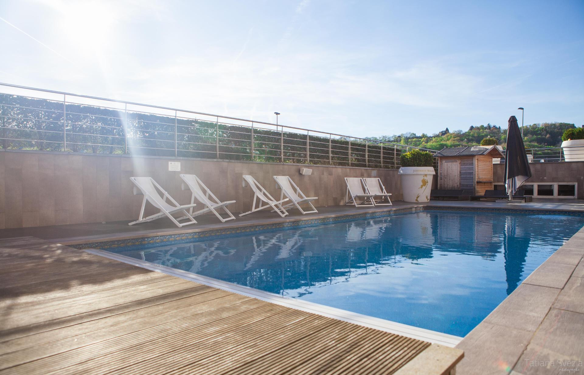 Vista Piscina Van der Valk Hotel Verviers