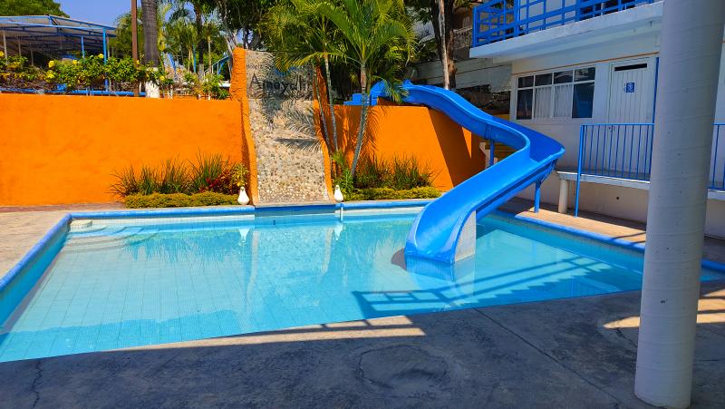 Tobogán de agua Hotel Ameyali Tequesquitengo