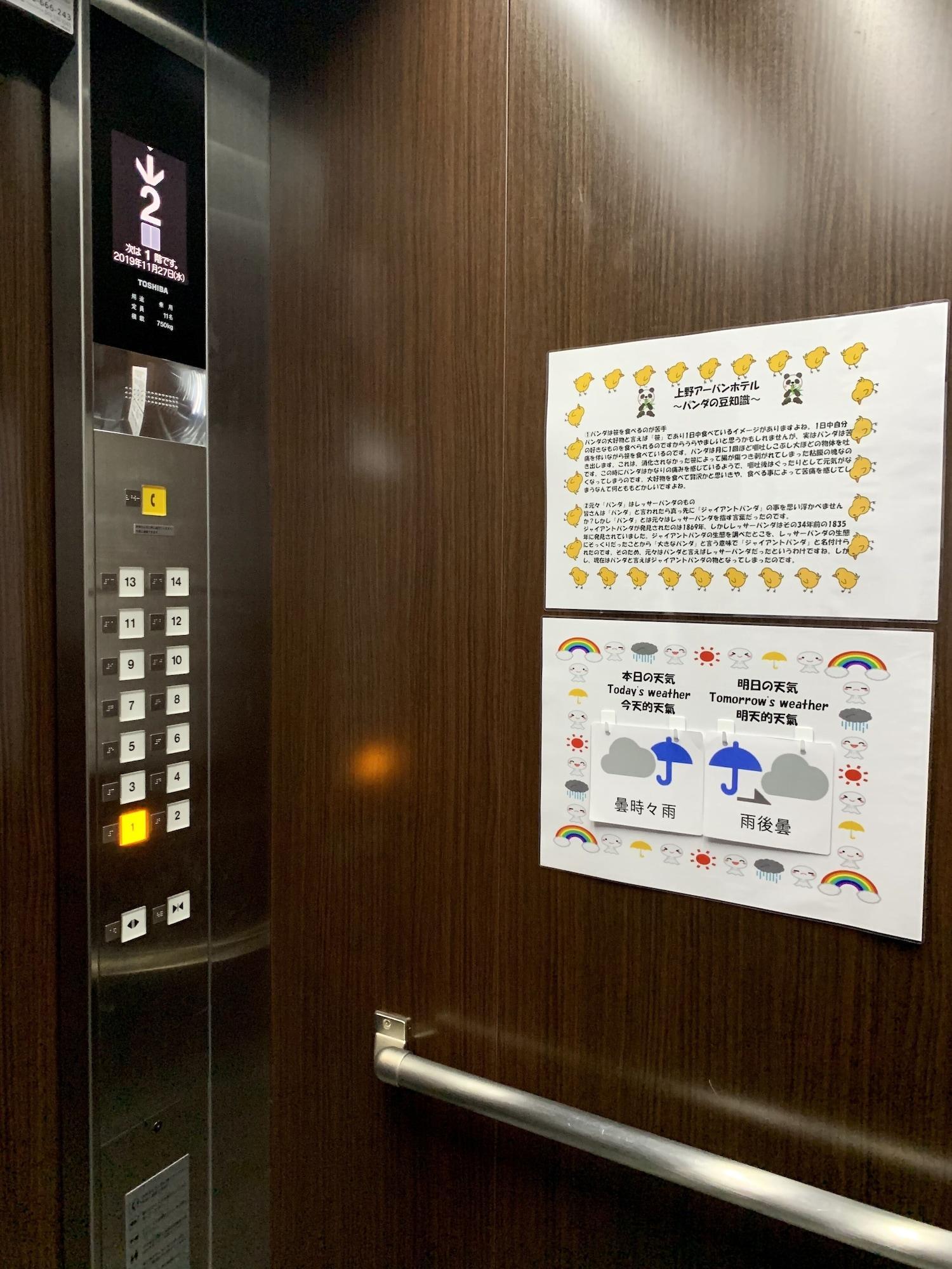 Instalaciones Recreativas Ueno Urban Hotel