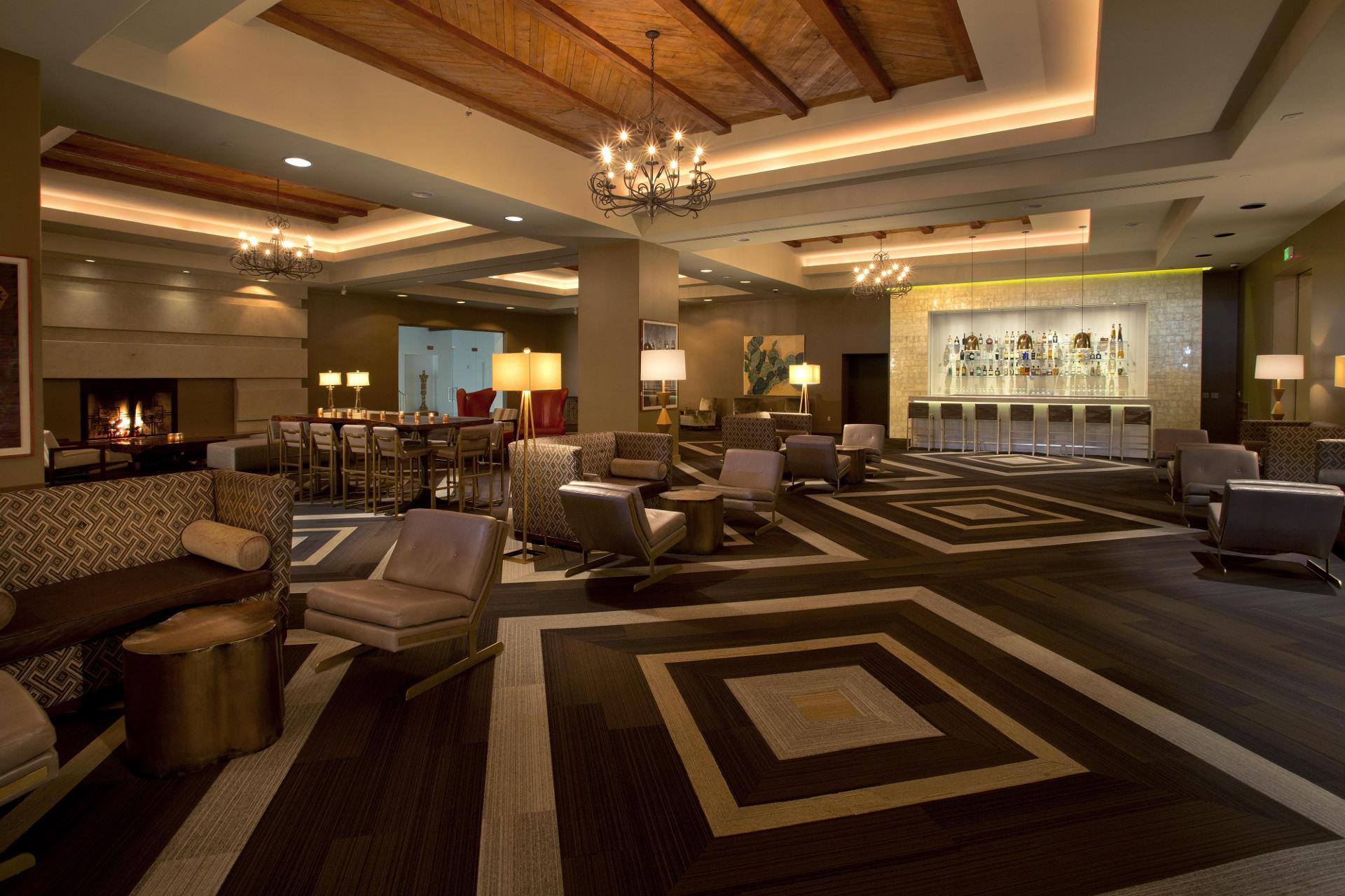 Vista Lobby Eldorado Hotel & Spa