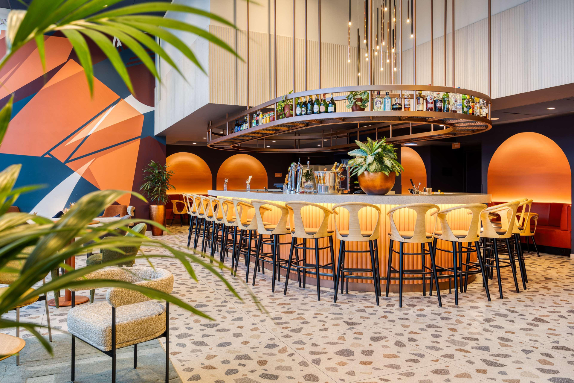 Vista Lobby Hilton Lille