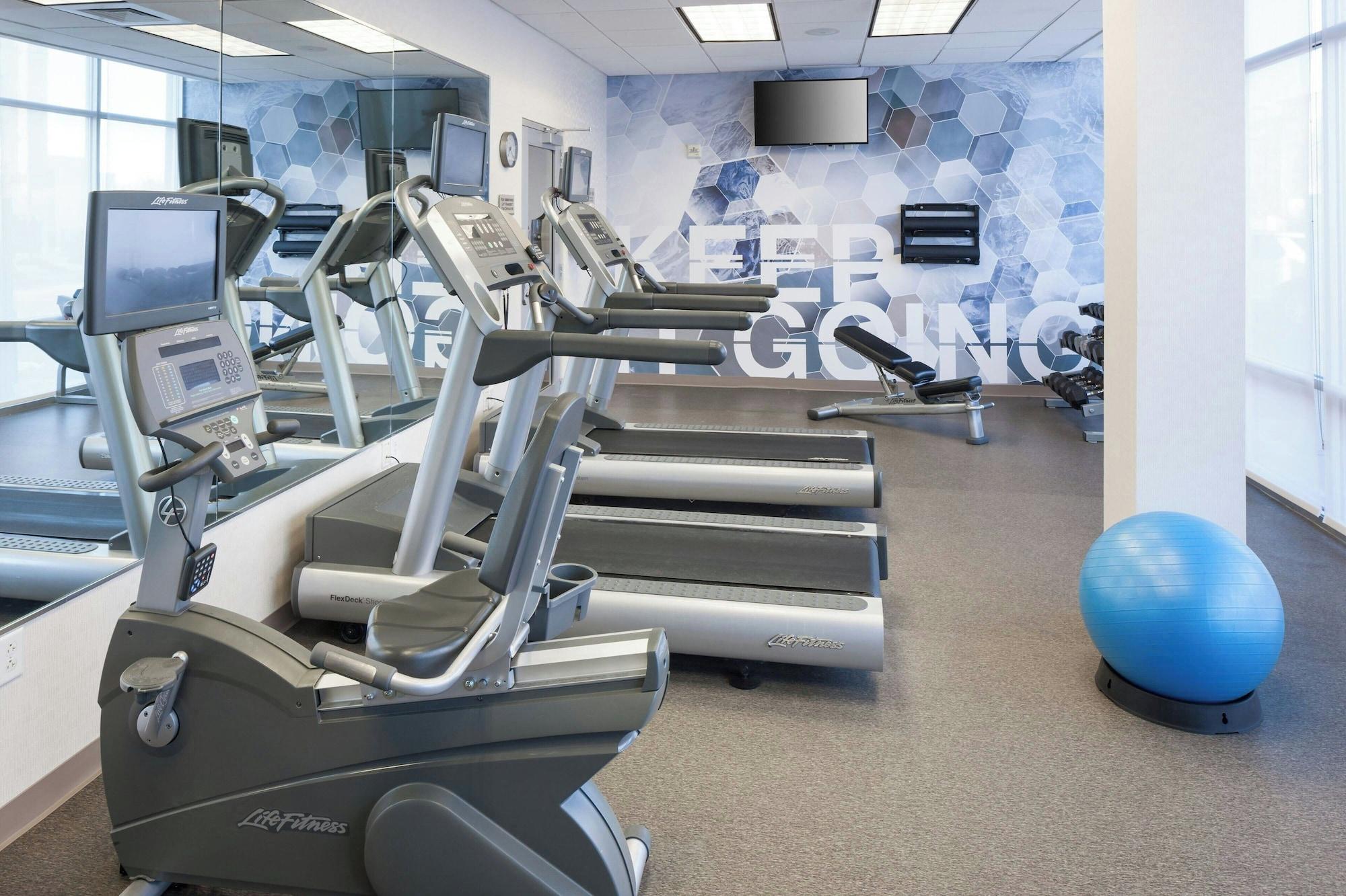 Gimnasio SpringHill Suites by Marriott Salt Lake City Airport