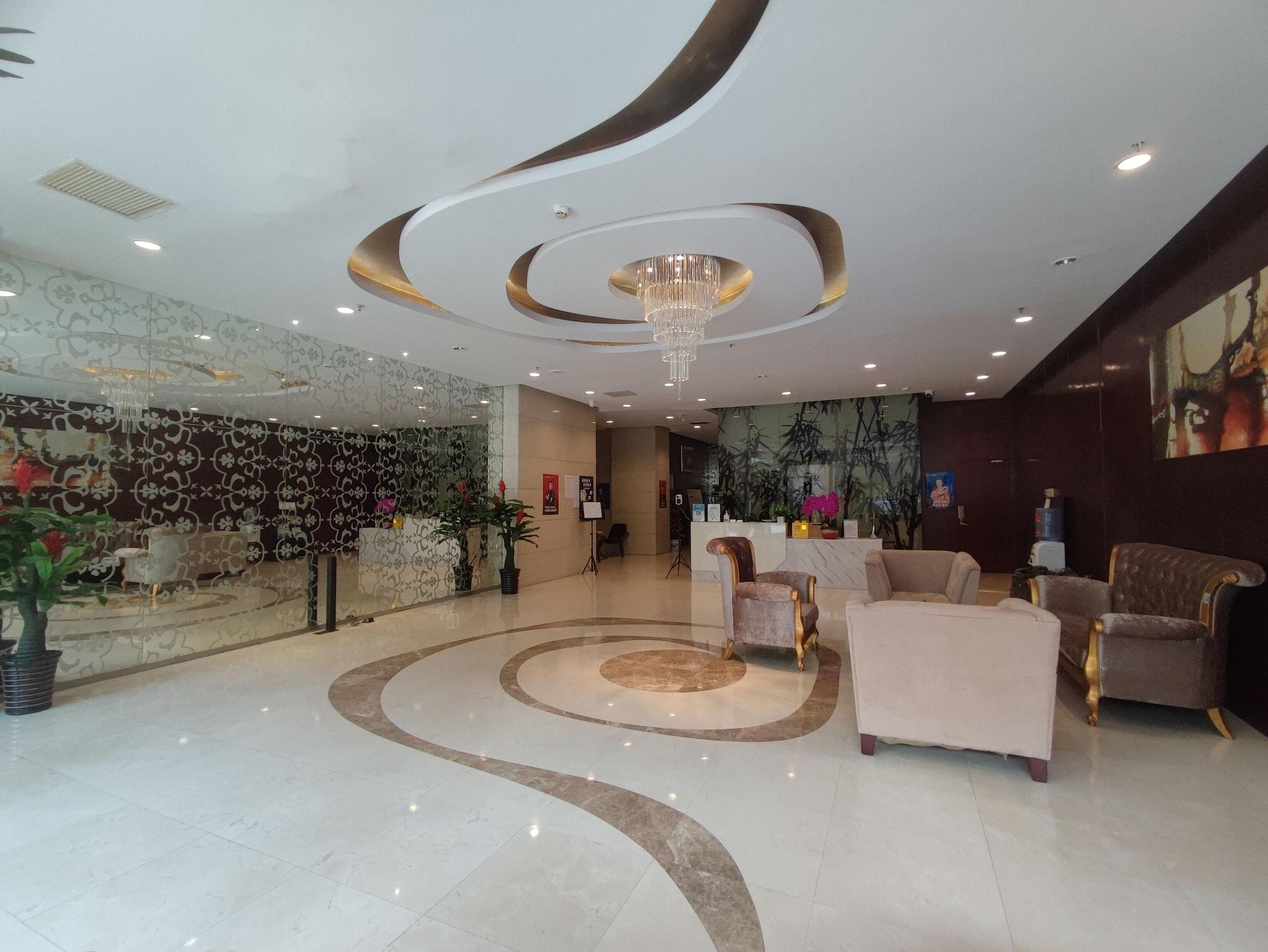 Vista Lobby Tianjin Crown International Apartments