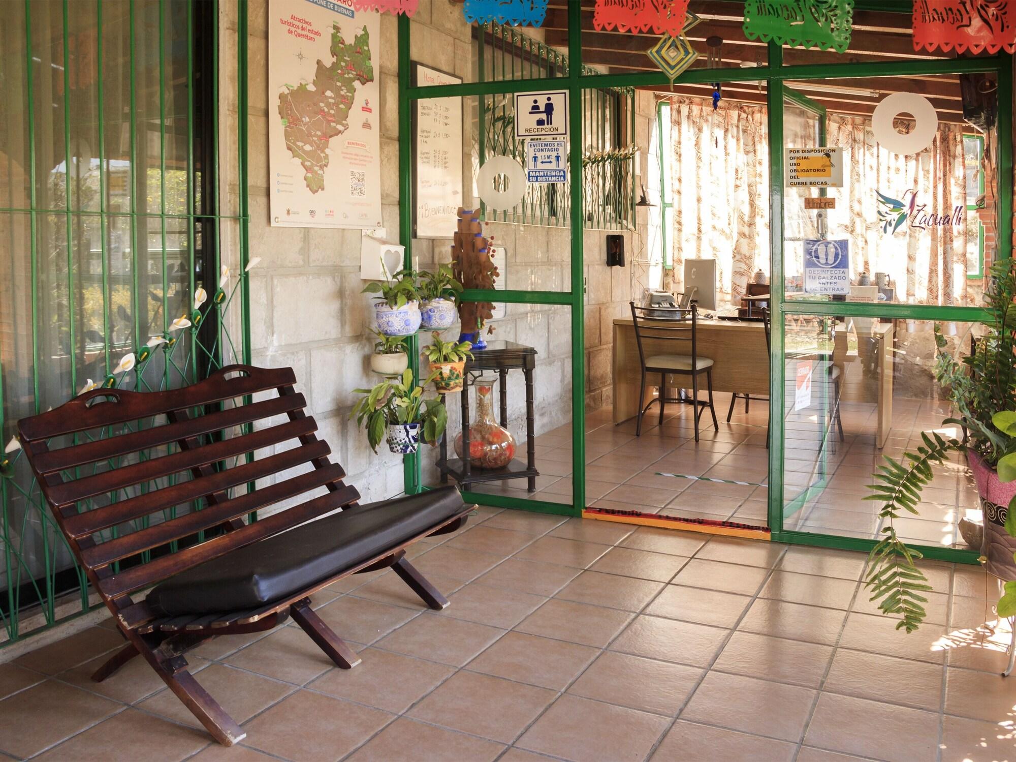 Vista Lobby Hotel Quinta Mirador Zacualli