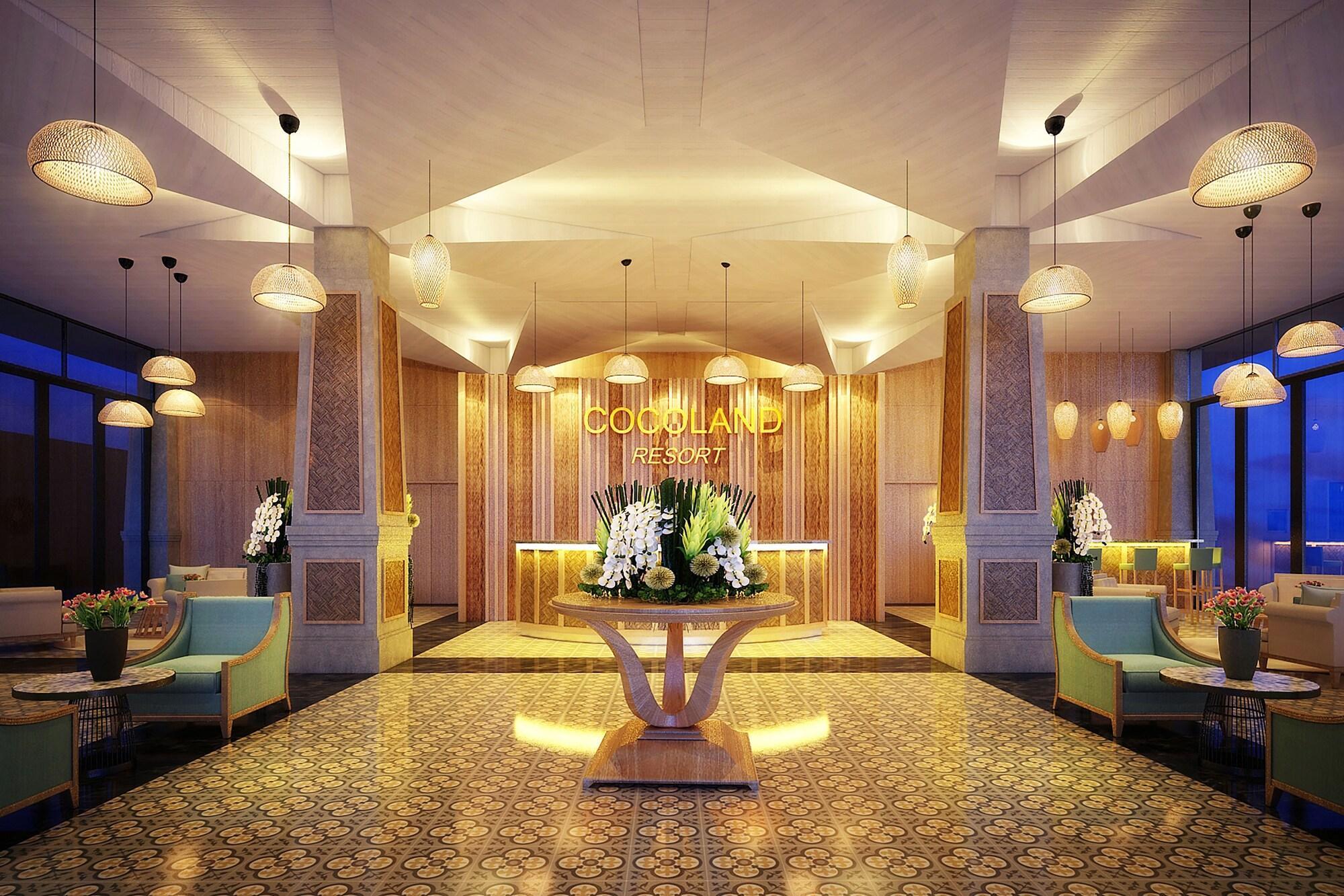 Vista Lobby Cocoland Thu Xa Ancient Town Resort