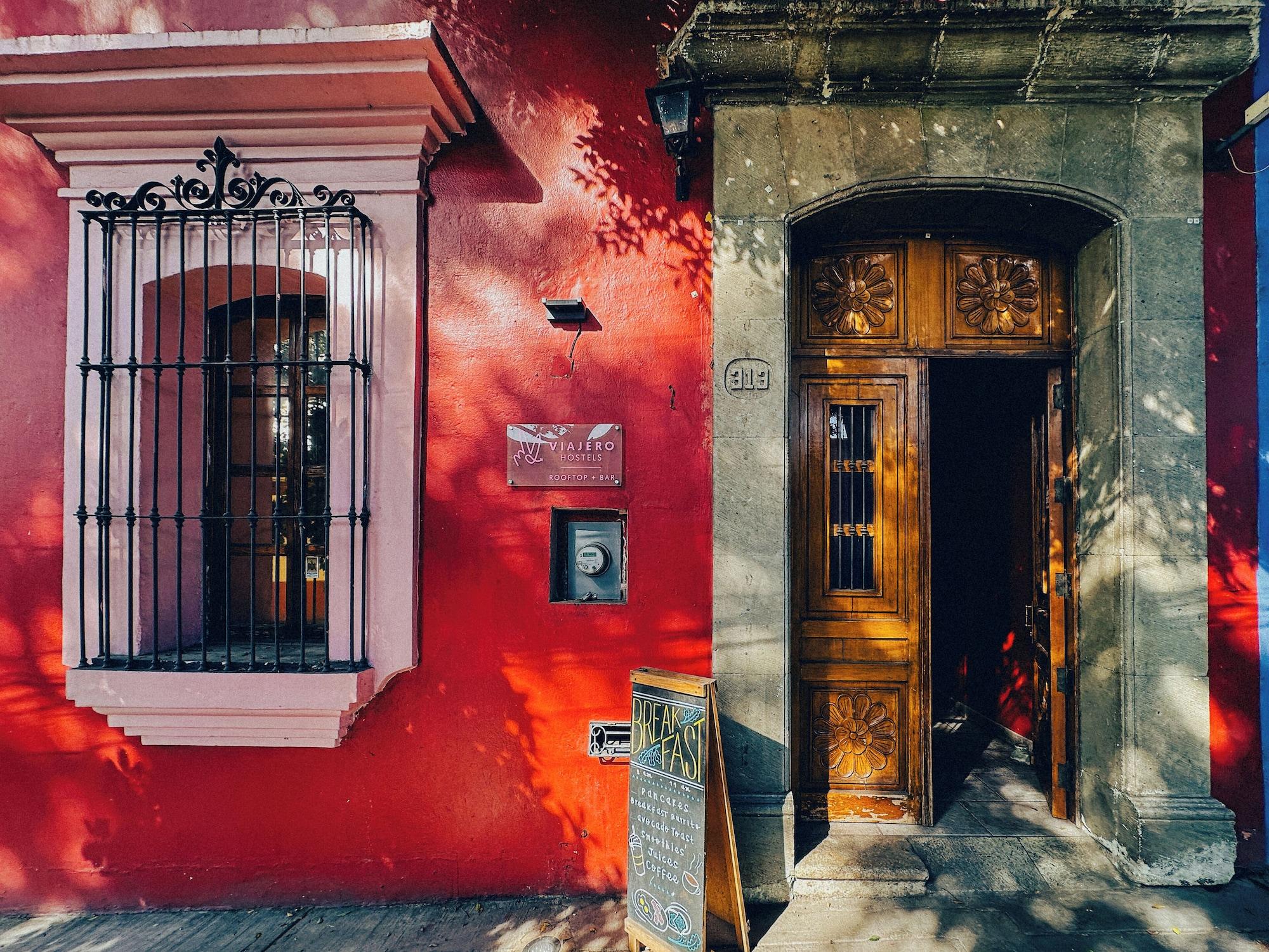 Vista Exterior Viajero Oaxaca Hostel