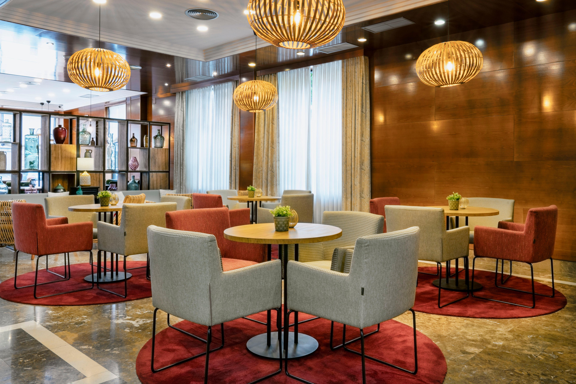 Vista Lobby Hotel Vincci Ciudad de Salamanca