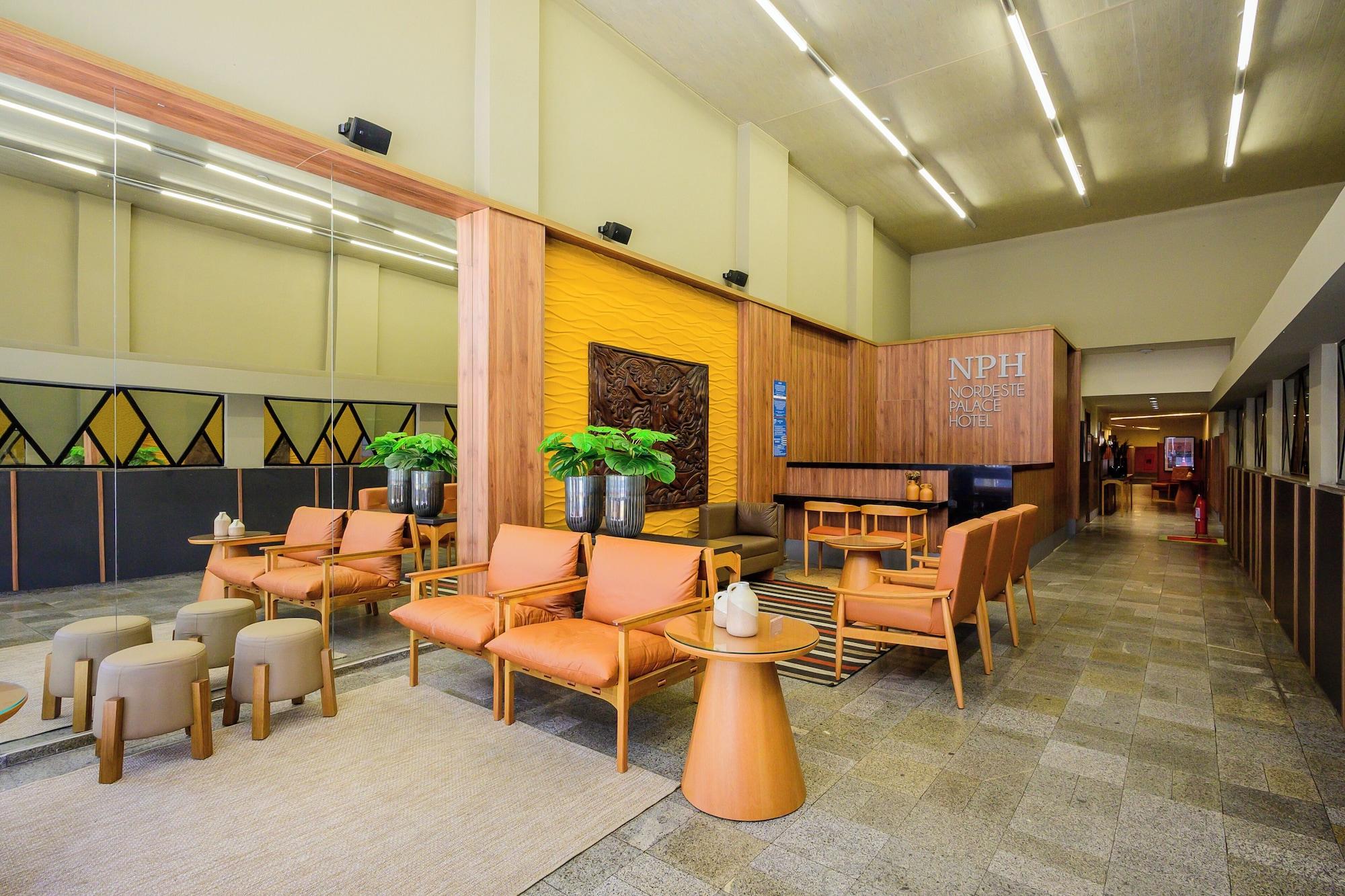 Vista Lobby Nordeste Palace Hotel - Fortaleza