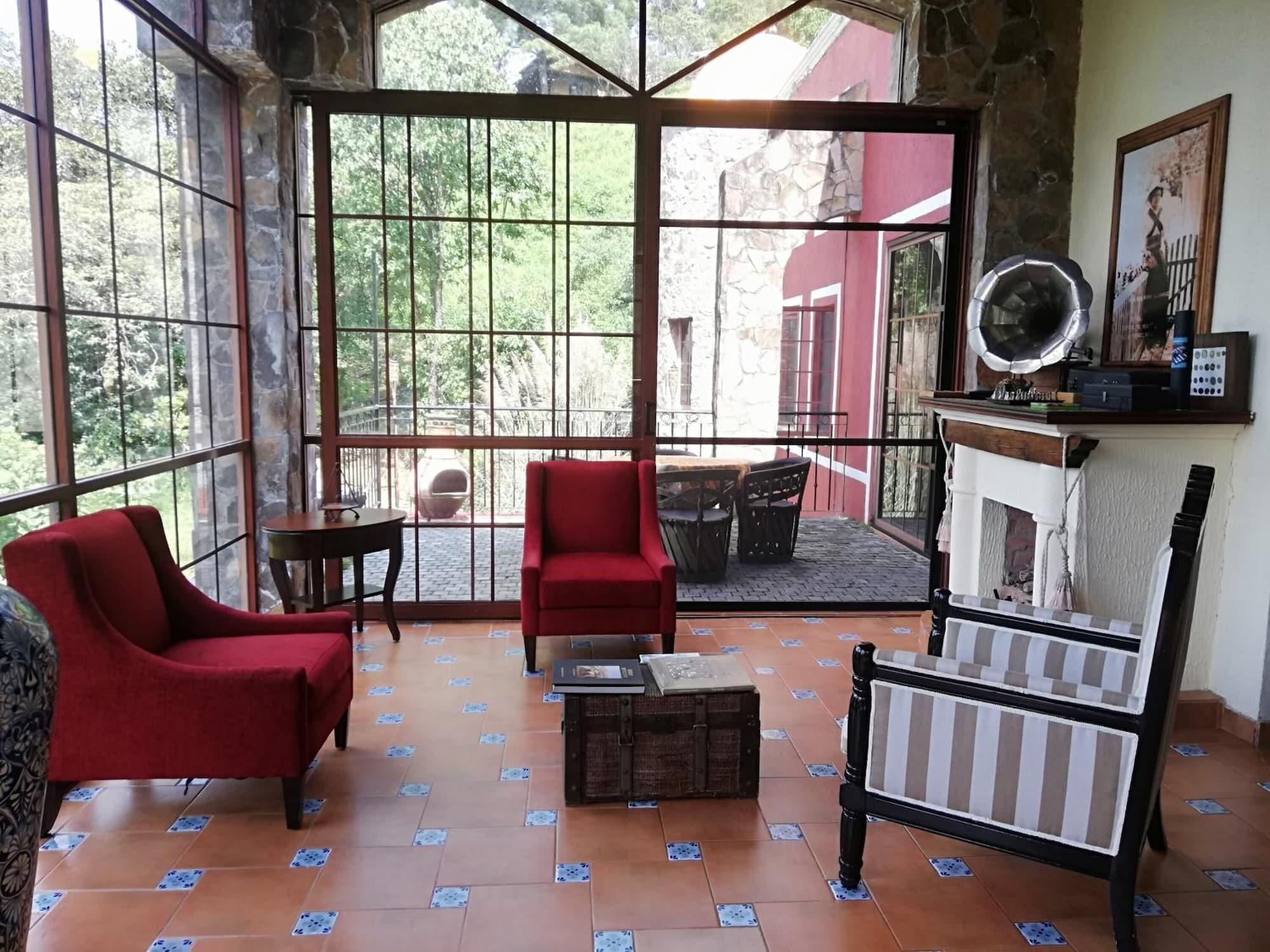 Vista Lobby Hotel Hacienda Matel