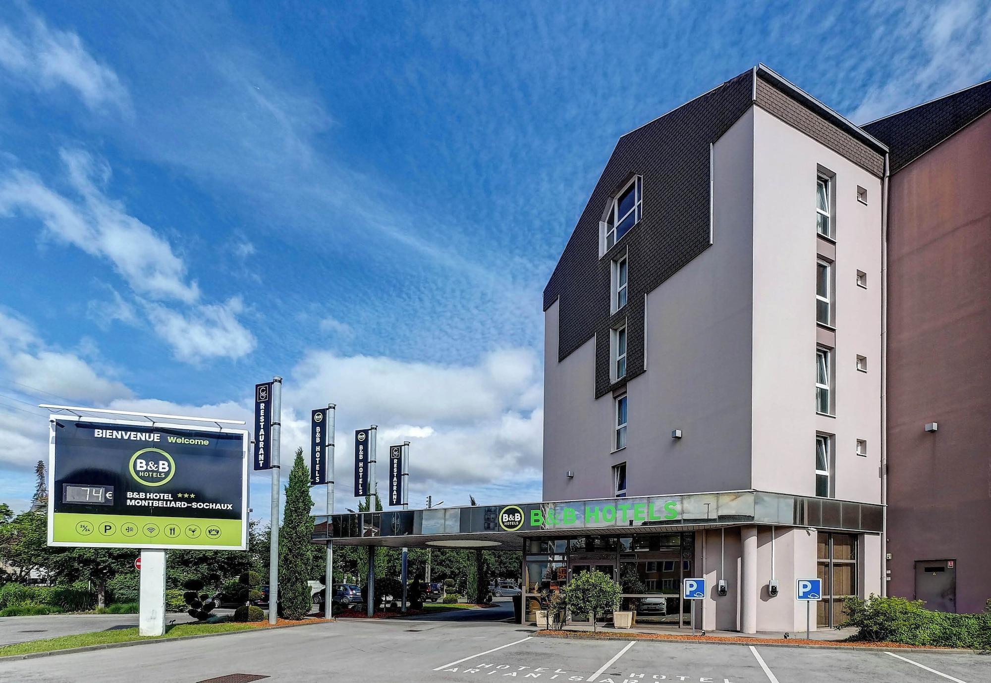 Vista Exterior B&B HOTEL Montbéliard-Sochaux